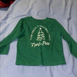 Green Christmas Tree Kids Shirt